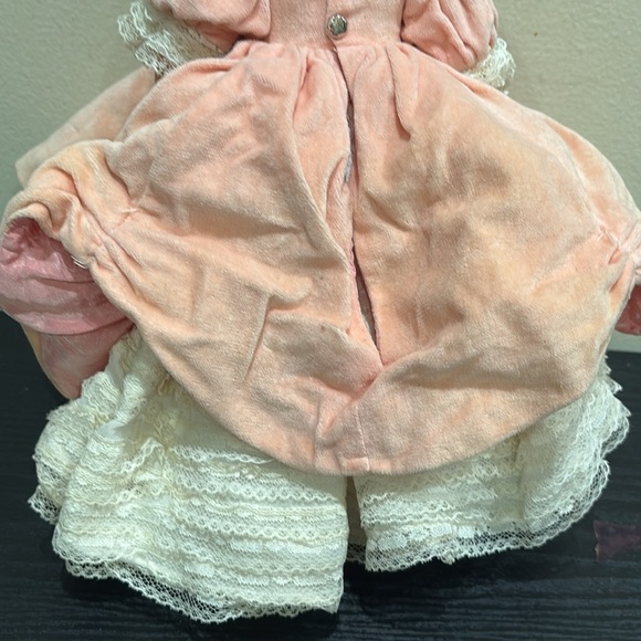 Vintage Furga Doll 1960s Charming Pink Doll with Lace Dress from Alta Moda - Picture 5 of 10
